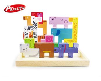 俄羅斯動(dòng)物拼圖(型號(hào):AC6616)