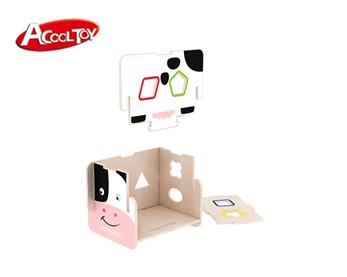 奶牛拼裝智力盒 (貨號:AC6662)